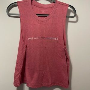 Spiritual gangster crop top - “one with the universe”